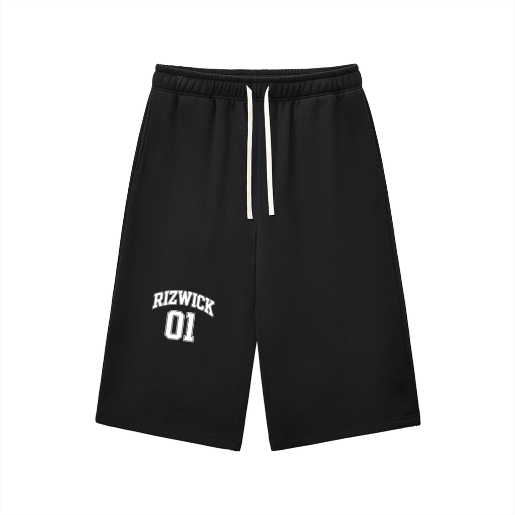 RIZWICK '01' Black Jorts
