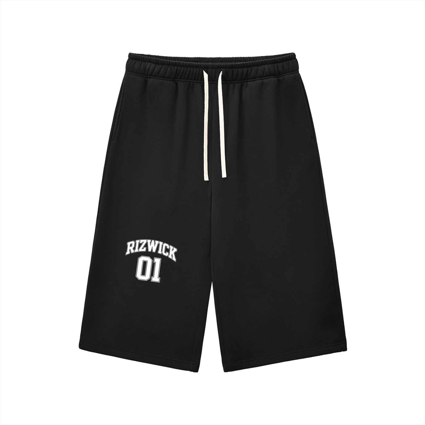 RIZWICK '01' Black Jorts