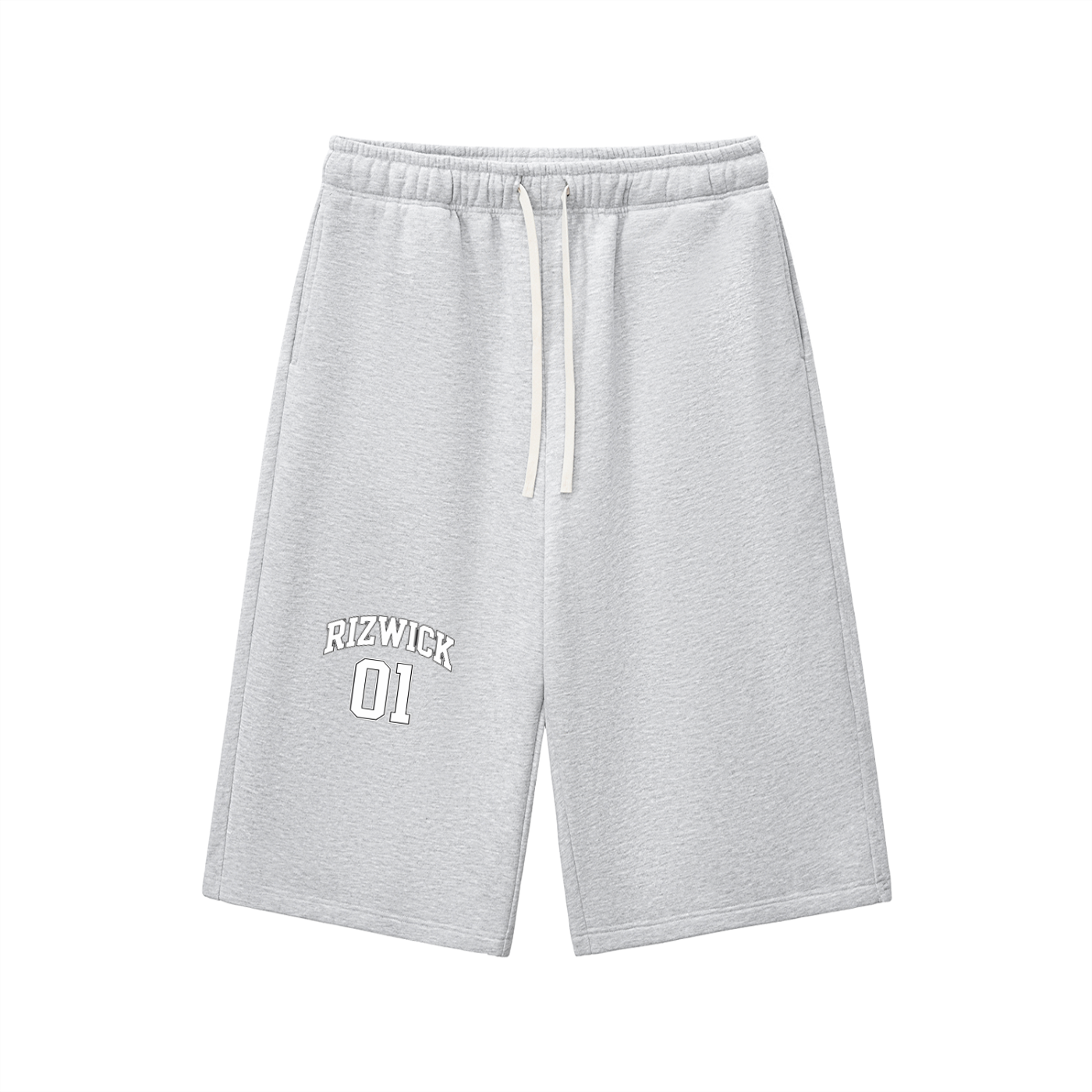 RIZWICK '01' Grey Jorts