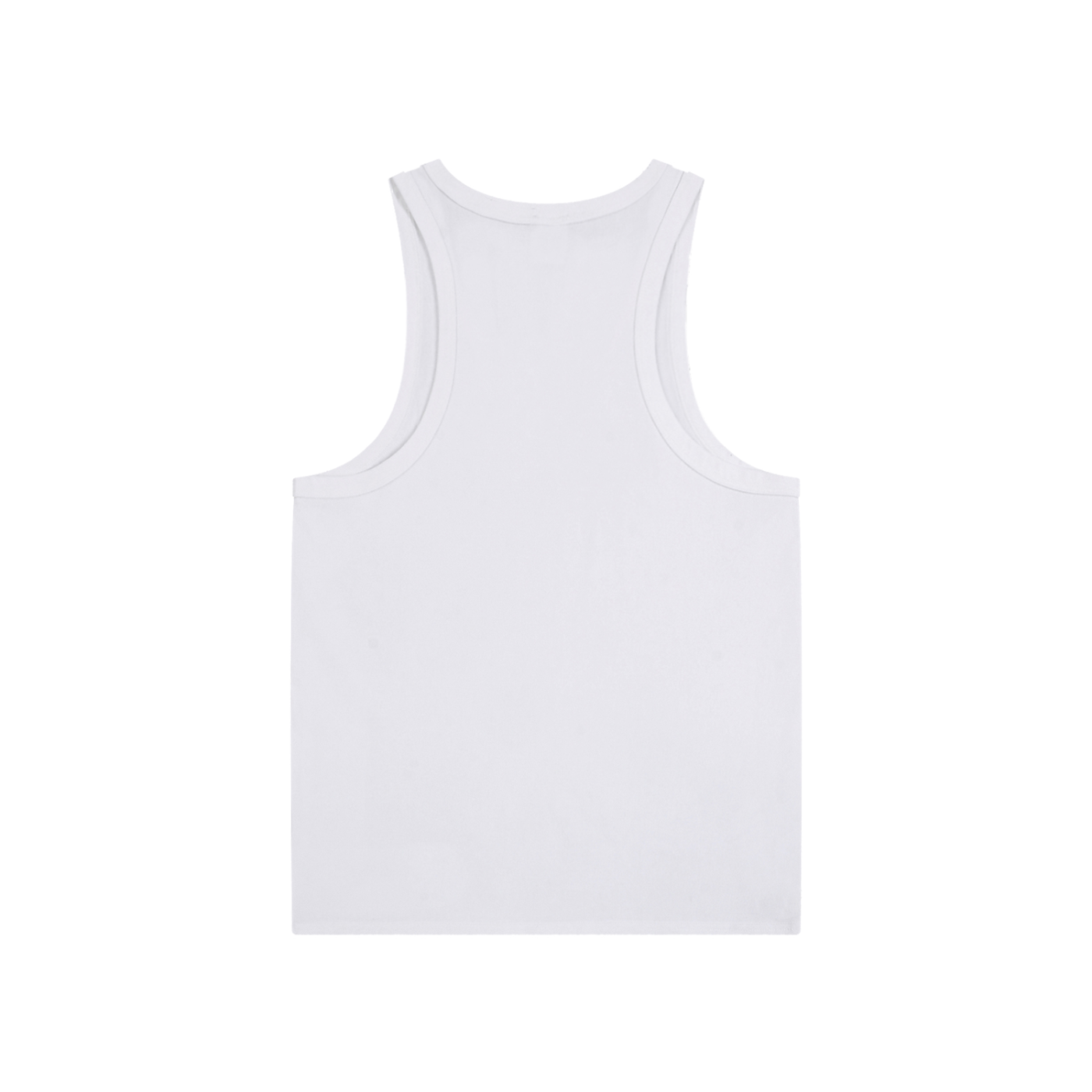RIZWICK 'G' White Tank Top