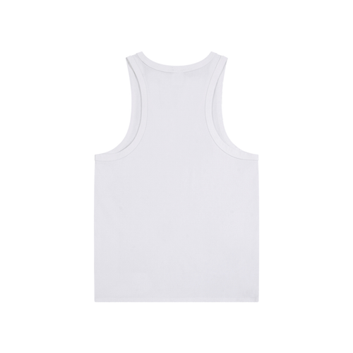 RIZWICK 'G' White Tank Top