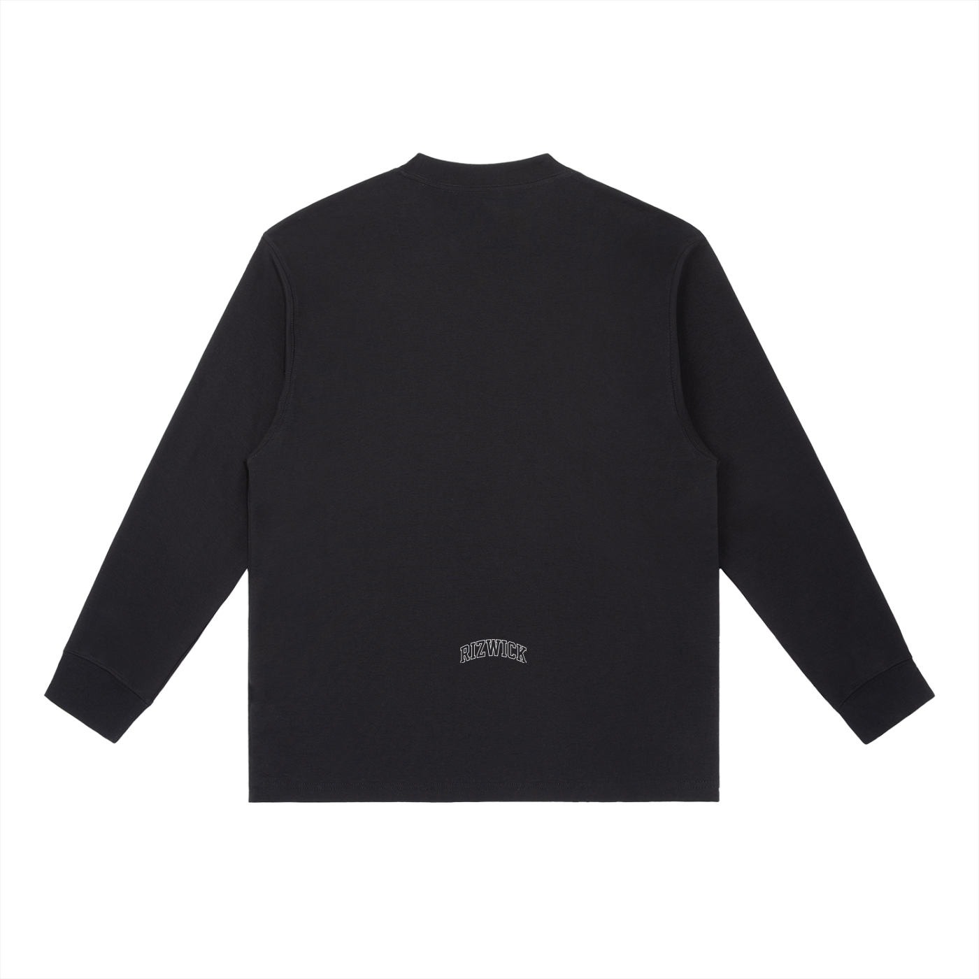 RIZWICK ‘LYWTTR’ Essential Crewneck Long-Sleeve T-Shirt