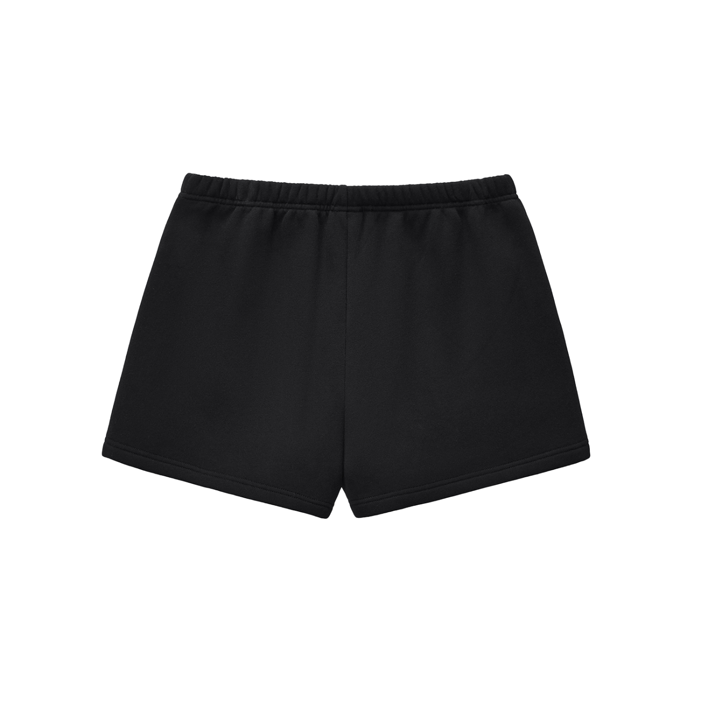 RIZWICK ‘01’ Women Black Fleece Shorts
