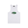 RIZWICK 'G' White Tank Top