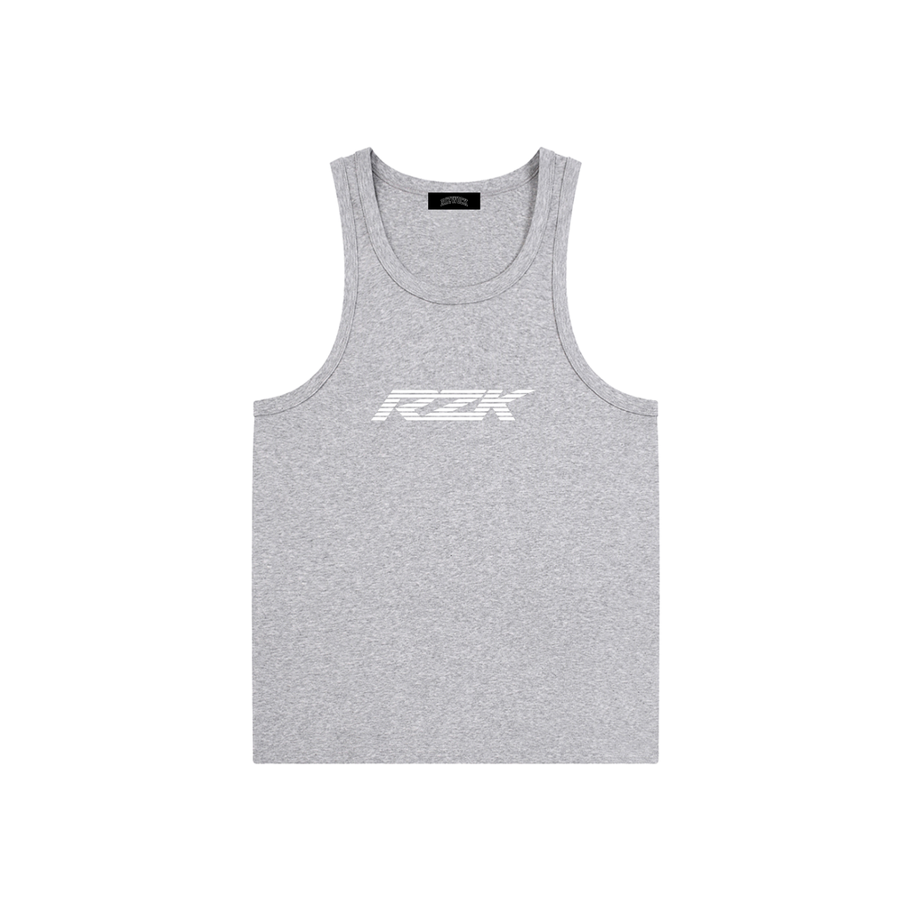 RIZWICK 'RZK' Grey Performance Tank Top