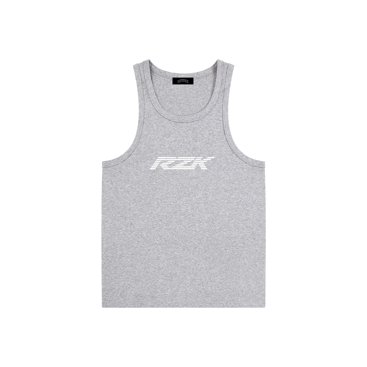RIZWICK 'RZK' Grey Performance Tank Top