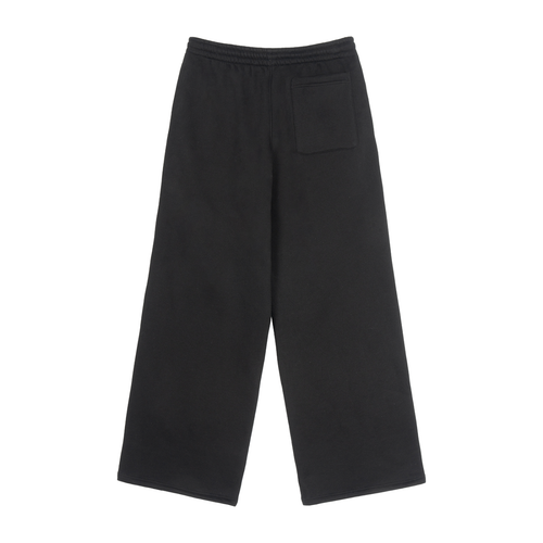 RIZWICK 'LYWTTR' Black Fleece Drawstring Straight-Leg Sweatpants